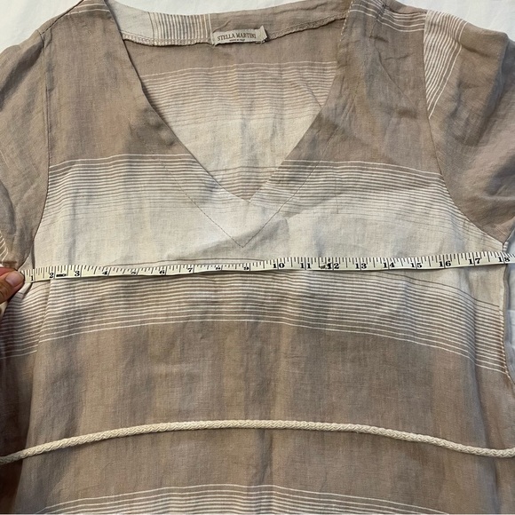 Stella Martini Dresses Stella Martini Linen Maxi Dress Poshmark